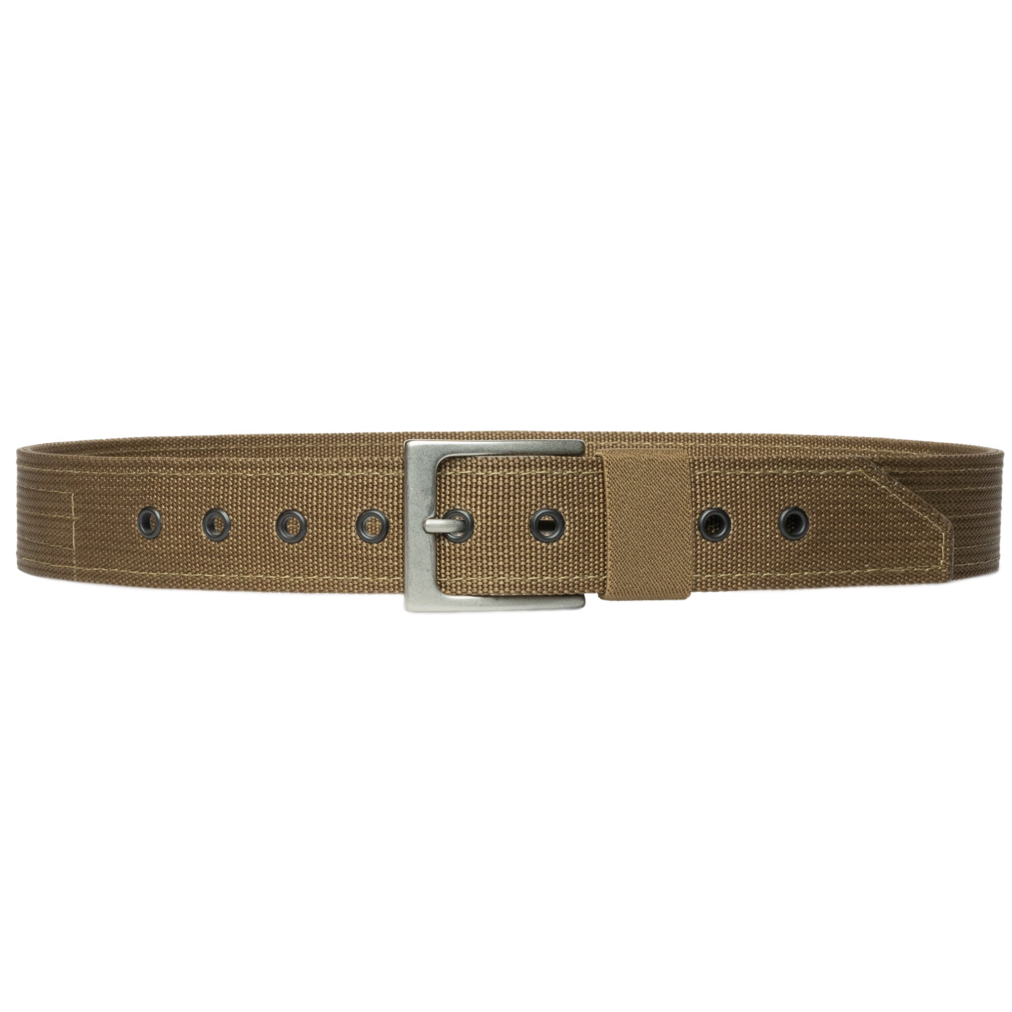 Emissary EDC Belt in Coyote with Silver Buckle