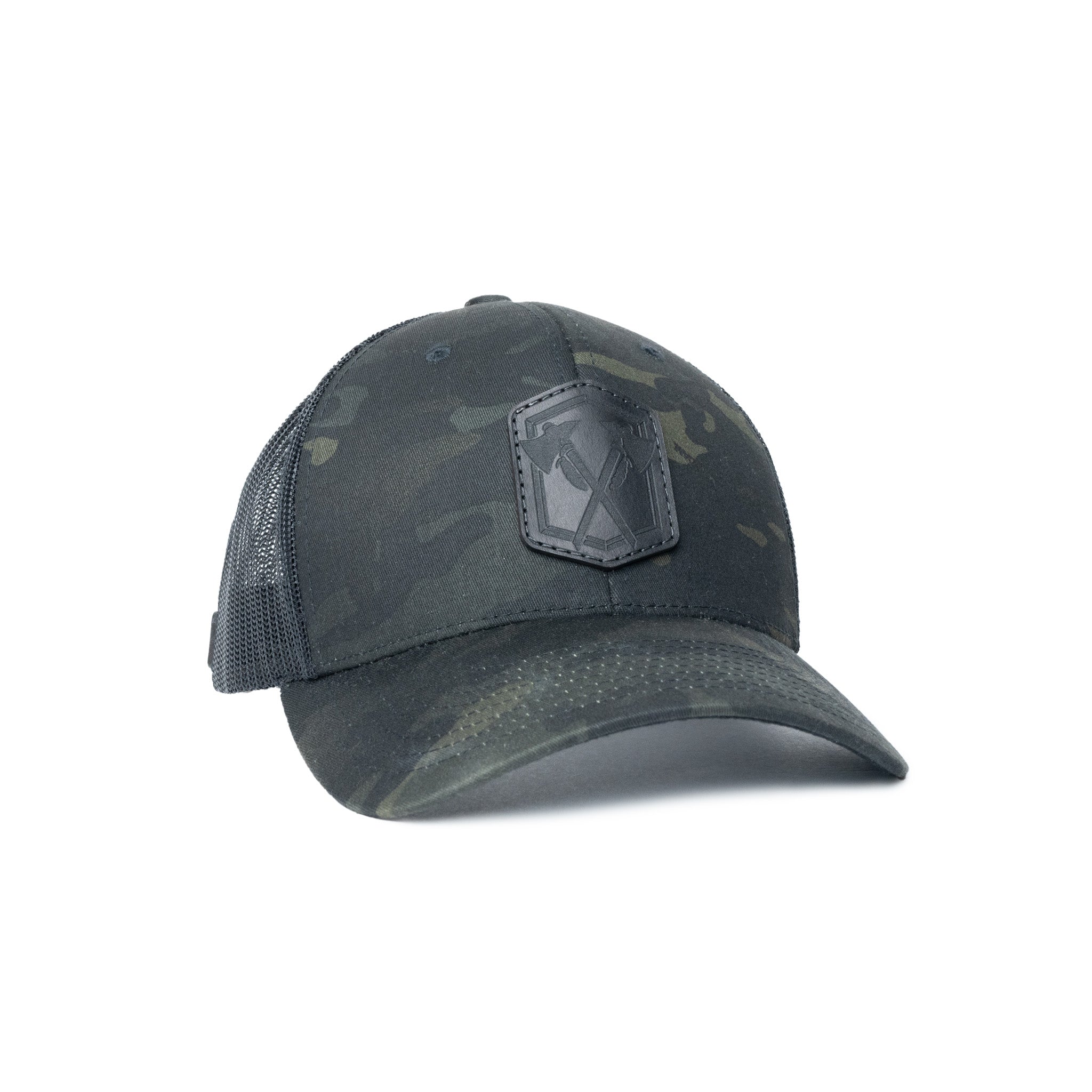 Multicam Black Trucker Hat