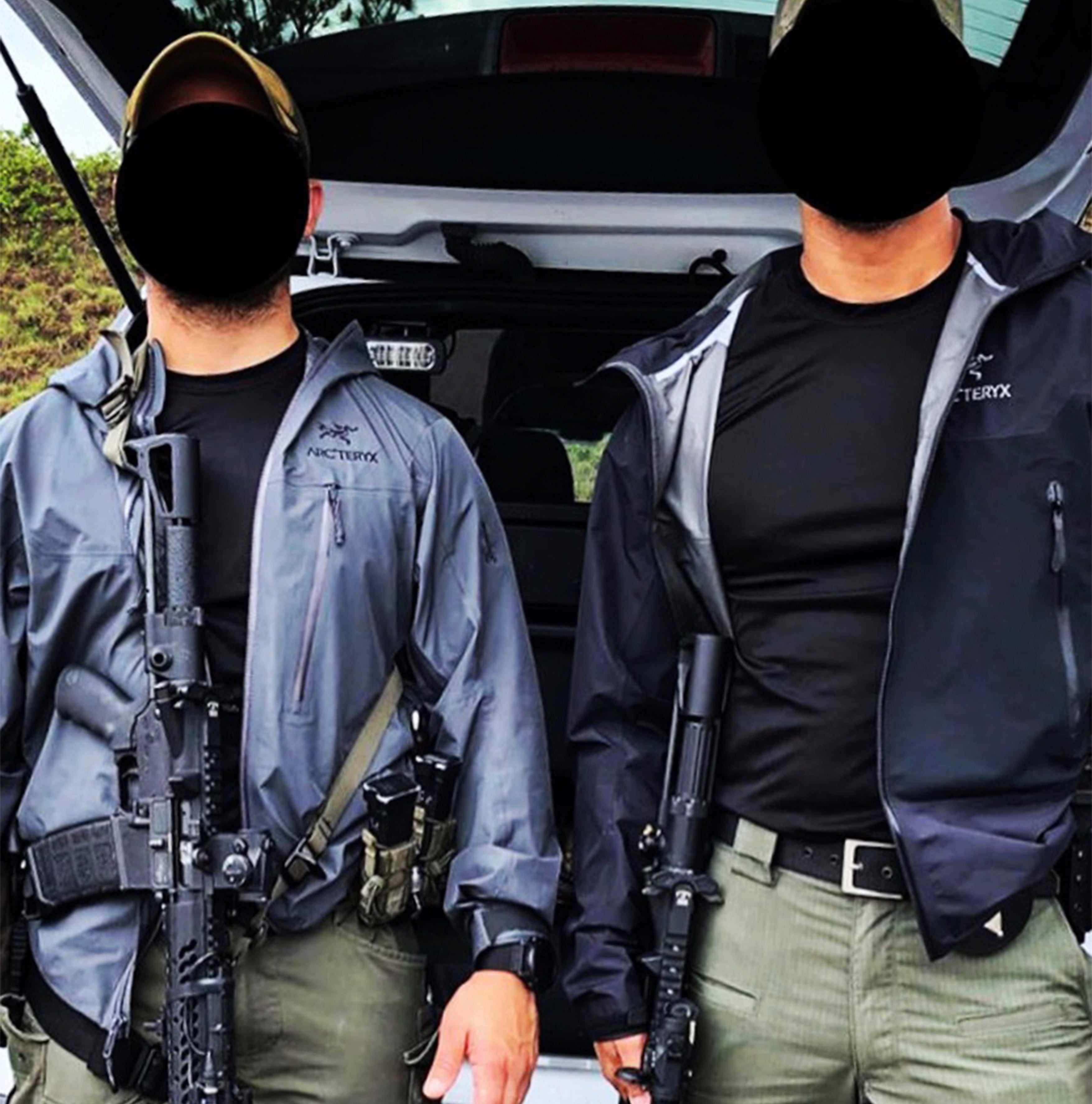 Undercover SWAT members wearing Ciguera Gear Company Emissary EDC Gun Belts with attached HSGI Taco Pouches.